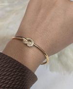 دستبند گره ای برند ژوپینگ رنگ ثابت کد 3029 - Image 3