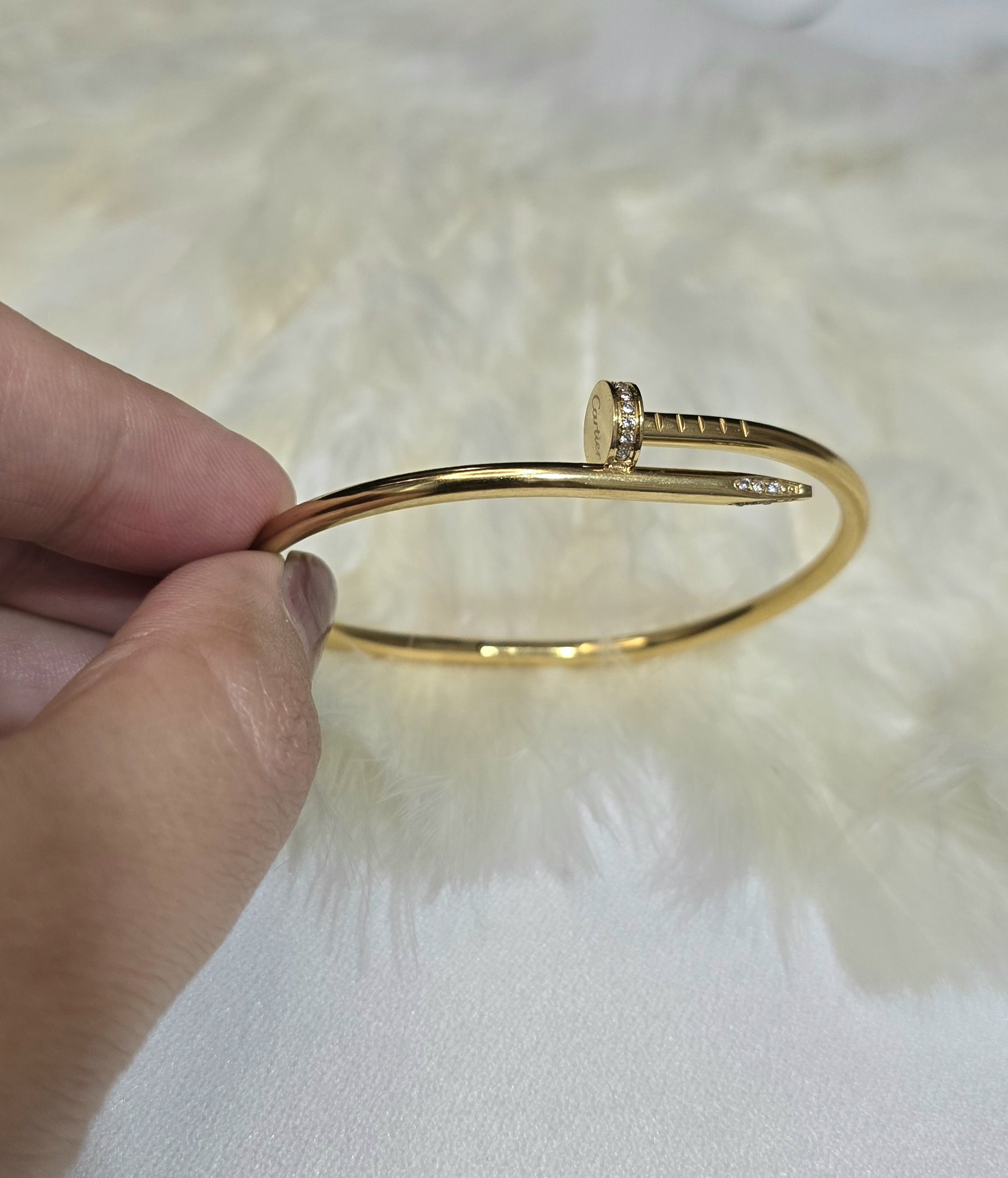 1000095185.jpg دستبند میخی کارتیر کد 3031 - Image 1