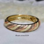 دستبند النگویی و بنگل میناکاری رنگ ثابت کد 3030 - Image 2