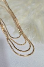 زنجیر ضخیم ونیزی رنگ ثابت کد 1128