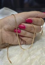 زنجیر ضخیم ونیزی رنگ ثابت کد 1128 - Image 6