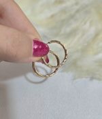 گوشواره حلقه ای ژوپینگ کد 2061