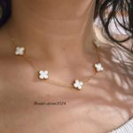 گردنبند ونکلیف سفید استیل کد 1130 - Image 2