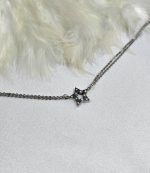 دستبند استیل ستاره نقره ای کد 3039 - Image 4