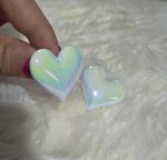 گوشواره قلبی پاستیلی کد 2063 - Image 7