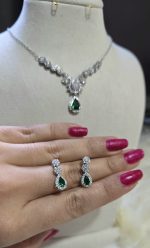 نیمست جواهری نگین سبز کد 5017 - Image 7