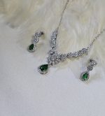 نیمست جواهری نگین سبز کد 5017