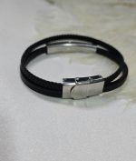 دستبند ‌مردانه چرم هوبلو کد 3042 - Image 3