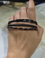 دستبند مردانه رولکس بند چرمی کد 3047 - Image 5