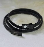 دستبند مردانه چرم مونت بلاک مگنتی کد 3048 - Image 2