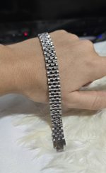 دستبند رولکس مردانه استیل کد 3050 - Image 5
