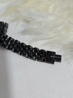 دستبند رولکس مردانه مشکی استیل کد 3051 - Image 6