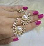 گوشواره فشن مرواریدی شیک کد 2070