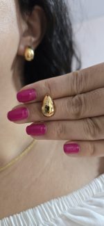 گوشواره اشکی استیل کد 2072 - Image 7