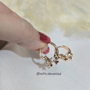 گوشواره ژوپینگ پاپییونی کد 2004