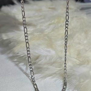 گردنبند استیل فیگارو رنگ ثابت کد 1140