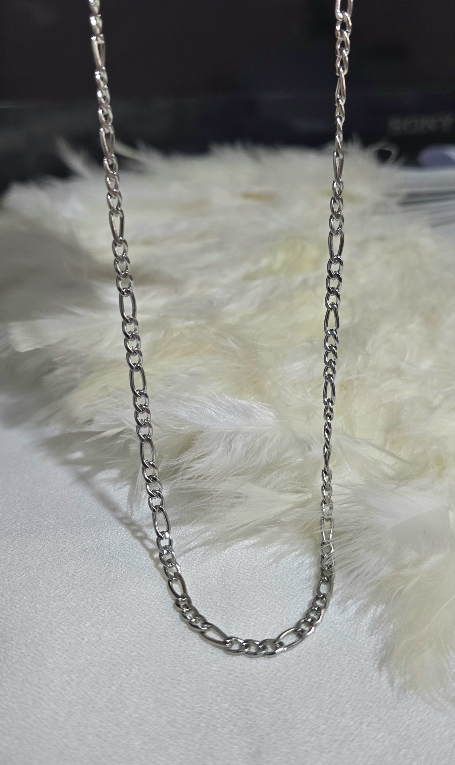 2026/01/1000103509-scaled.jpg گردنبند استیل فیگارو رنگ ثابت کد 1140 - Image 1