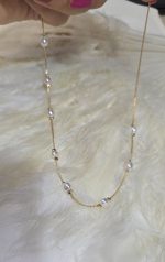 گردنبند مروارید و زنجیر ژوپینگ کد 1137 - Image 2