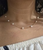 گردنبند مروارید و زنجیر ژوپینگ کد 1137 - Image 6