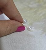 گوشواره مرواریدی توپی کد 2073 - Image 3