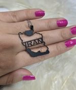 پلاک استیل نقشه ایران کد 8009 - Image 2