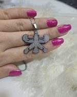 پلاک همای سعادت استیل رنگ ثابت کد 8016 - Image 3