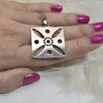 پلاک درفش کاویانی استیل رنگ ثابت کد 8017 - Image 2