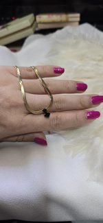 گردنبند استیل ماری نگین دار کد 1143 - Image 6