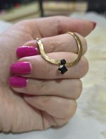 گردنبند استیل ماری نگین دار کد 1143 - Image 2