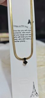 گردنبند استیل ماری نگین دار کد 1143 - Image 5