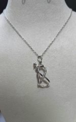 گردنبند آغوش استیل کد 1145 - Image 3