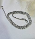 گردنبند طنابی استیل ۶۰ سانتی کد 1146 - Image 2