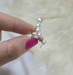 گوشواره ایرکاف مرواریدی ژوپینگ کد 2076 - Image 2