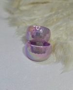 گوشواره صورتی فانتزی فشن (هولوگرامی )کد 2077 - Image 5