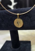 پلاک الیزابت استیل رنگ ثابت کد 8019 - Image 2