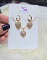 نیمست قلبی نگین دار کد 5020 - Image 4