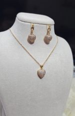 نیمست قلبی نگین دار کد 5020 - Image 3