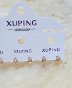 گوشواره نگین دار میخی ظریف کد 2084 - Image 2