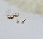 گوشواره میخی ظریف کد 2086