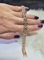 دستبند رولکس نگین دار ژوپینگ کد 3070 - Image 3