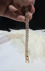 دستبند رولکس نگین دار ژوپینگ کد 3071 - Image 4