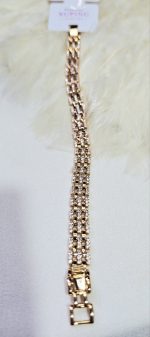 دستبند رولکس نگین دار ژوپینگ کد 3071 - Image 9