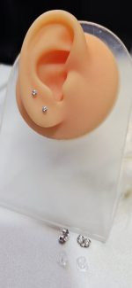 گوشواره میخی ظریف کد 2086 - Image 7