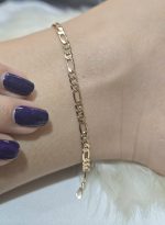 پابند طلایی فیگارو کد 6029 - Image 2