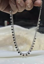 پابند نقره ای کارتیر سکه ای رنگ ثابت کد 6031 - Image 3