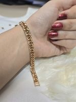 دستبند کارتیر تراش کاری شده ژوپینگ کد 3074 - Image 6
