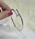 تکدست میخی نقره ای استیل کد 3077 - Image 2