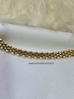 دستبند رولکس طلایی استیل کد 3080 - Image 4