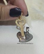 گردنبند ست قلب و کلید کد 1159