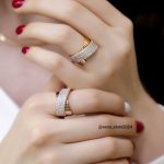 انگشتر ژوپینگ نگین دار کد 4020